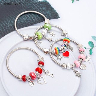  Ziyulinyuk Vòng Tay Chuỗi Hạt Đá Pandora Thiết Kế Đơn Giản Thời Trang Vintage Cho Nữ 