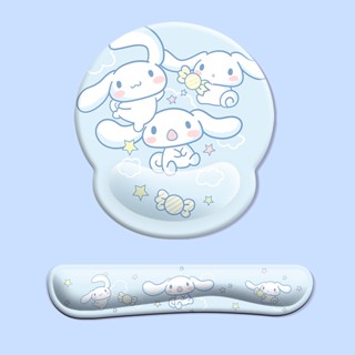 Thảm Lót Chuột 3D Có Đệm Hỗ Trợ Cổ Tay Hình Hello Kitty Cinnamoroll Melody Kuromi Sanrio Cho Bé Gái