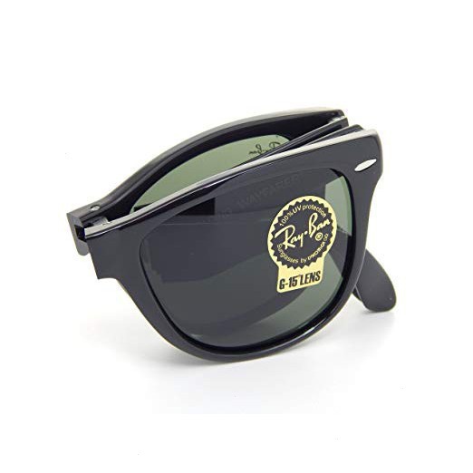 Hàng tồn kho mới chuẩn bị atorio mùa hè đích thực Rayban kính wayferer gấp rb4105 601 nam nữ