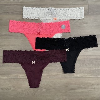 Quần lk aerie cotton phối ren/ thun lạnh phối ren vnxk