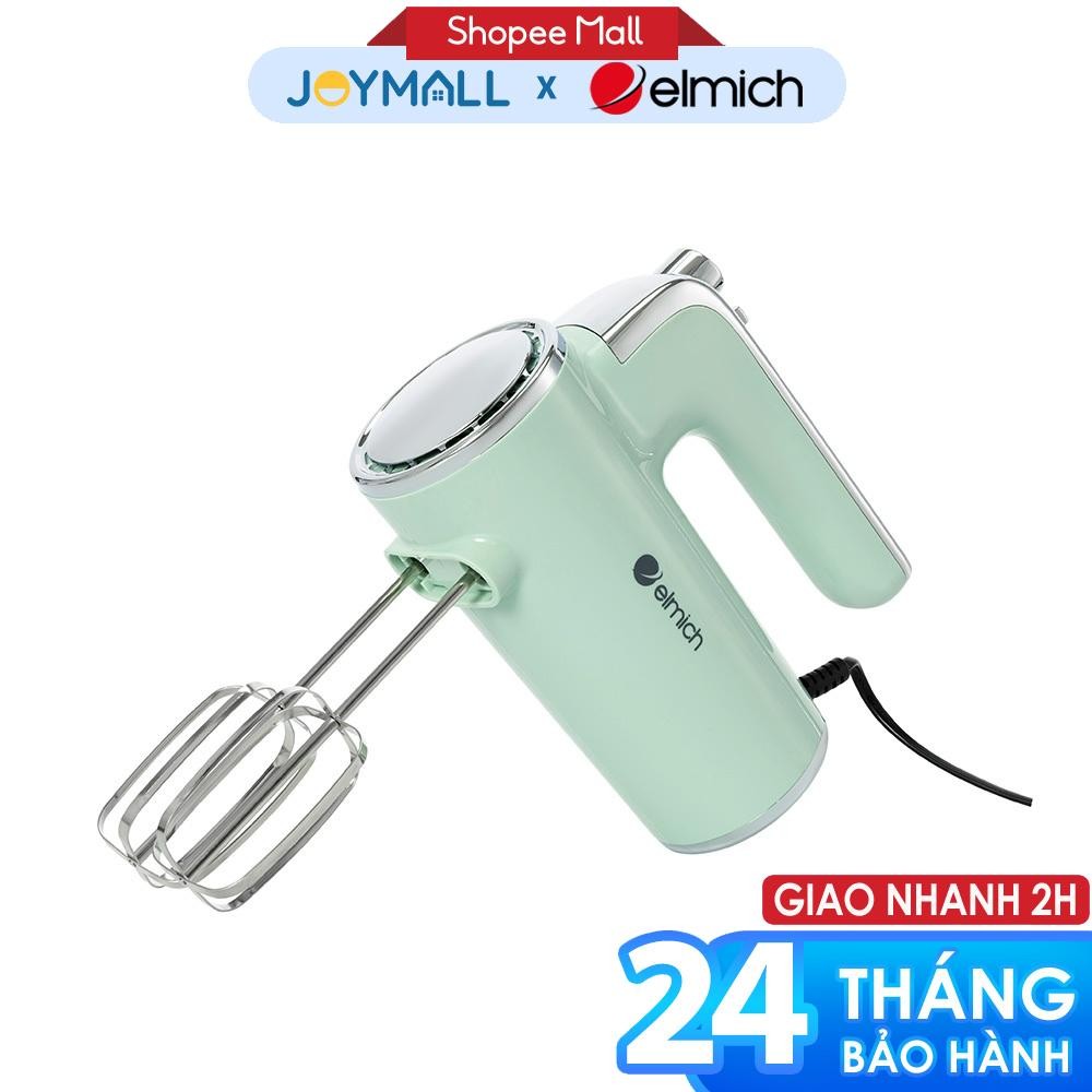 Máy Đánh Trứng, Trộn Bột Cầm Tay Elmich MME-9116 400W, Hàng Chính Hãng, 5 Tốc Độ - JoyMall