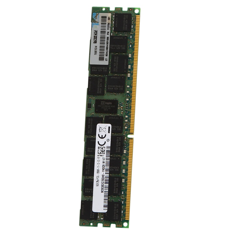 Bộ Nhớ ram ddr3 16gb 1600mhz ecc reg 240 pins pc3l-12800r Cho intel amd Máy Tính Để Bàn