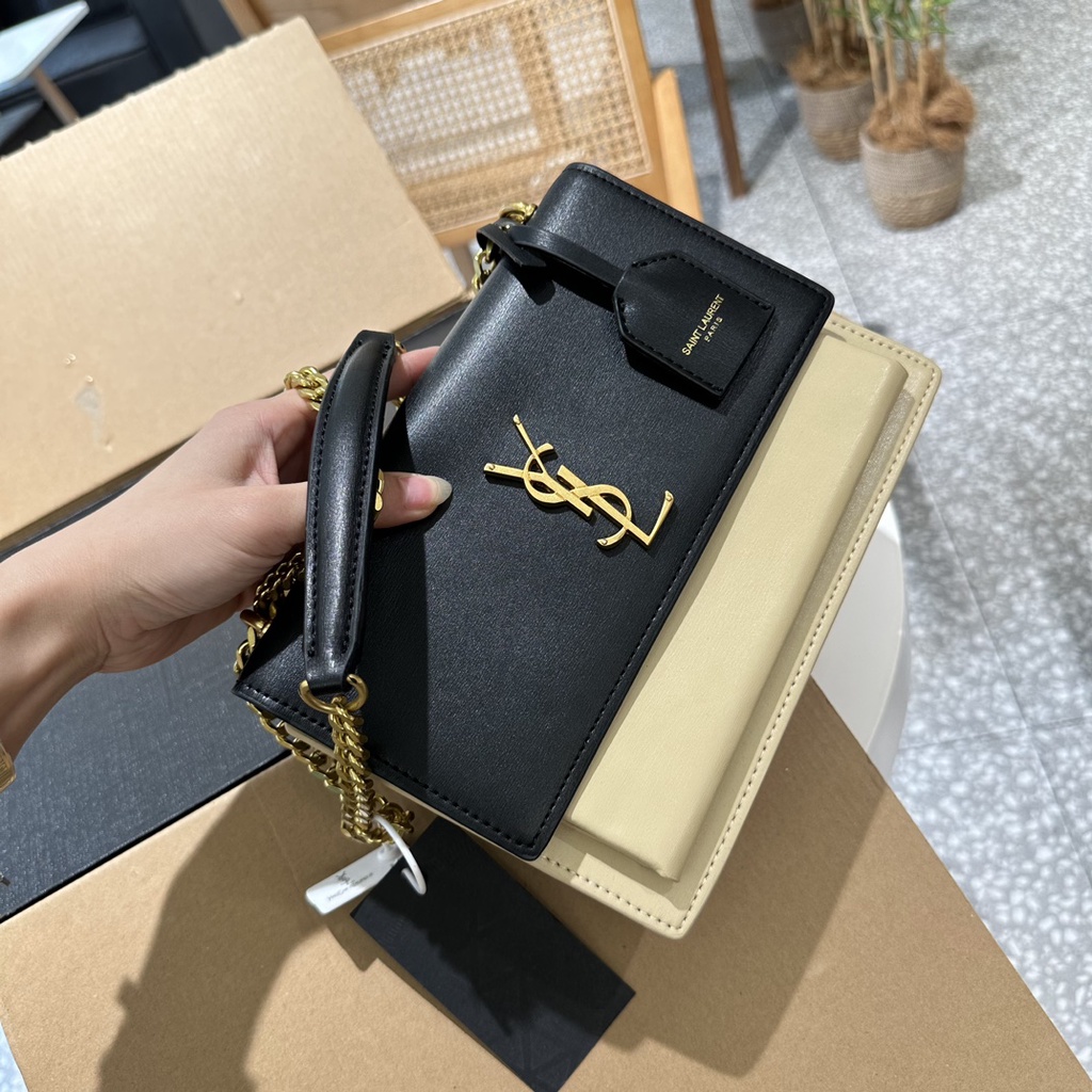 Y sunset Túi Xách messenger Đeo Vai Có Hộp Thời Trang Cho Nữ