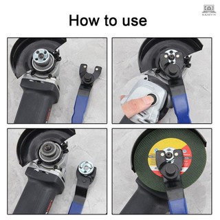 Adjustable Opening Distance Angle Grinder Spanner Angle Grinder Wrench Trimmers Edges Cutting Machine Wrench Angle Grinder Disassemble Tool