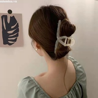 👾miua Kẹp Tóc Hình Cá Mập Bằng acrylic Dễ Thương