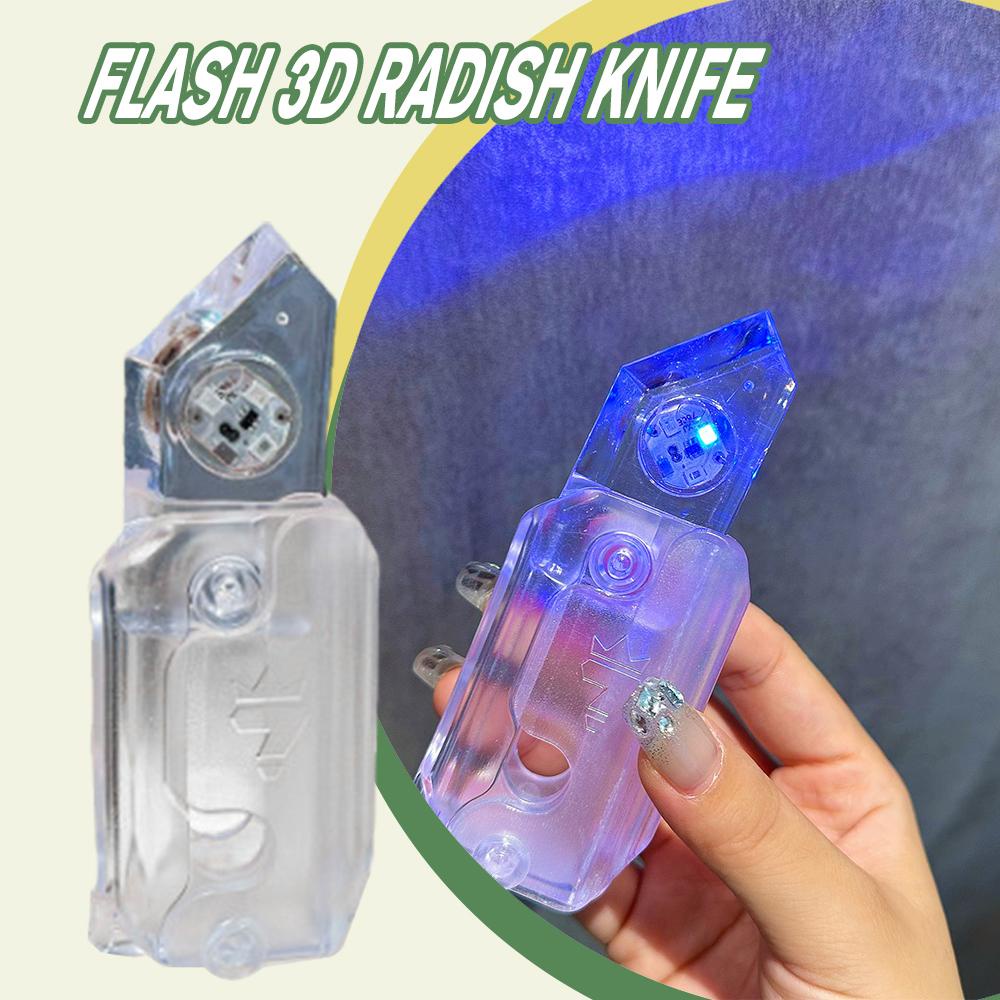 Đồ Chơi Dao Nhựa Nhấp Nháy 3d c8m9 Giải Tỏa Căng Thẳng