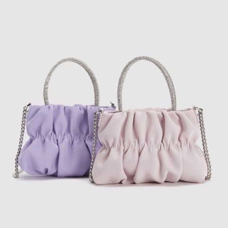 Galcheer Túi Xách Tay Phối Dây Xích Thiết Kế Ngọt Ngào Thời Trang Dành Cho Nữ