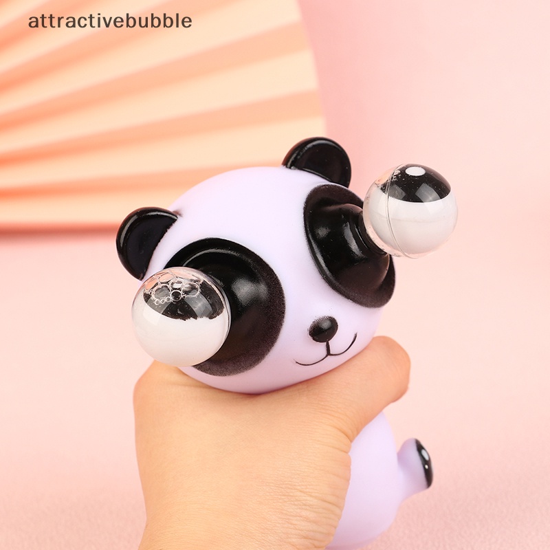 Atvn Đồ Chơi Bóp Giảm Căng Thẳng Hình Gấu Trúc Mắt Động Vật Vui Nhộn