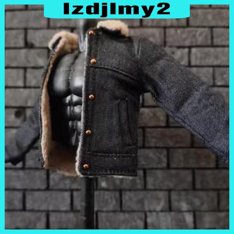 Áo Khoác Tay Dài Tỉ Lệ 1 / 12 Cho Mô Hình Búp Bê 1 / 12 6inch