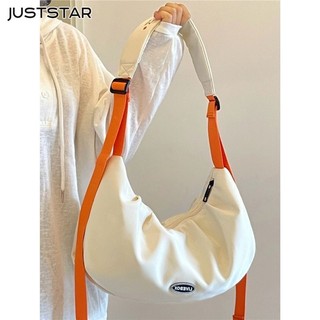 Juststar Túi Đeo Chéo Vai nylon Sức Chứa Lớn Thoáng Khí Chống Thấm Nước Phong Cách Nhật Bản Cho Học Sinh Nam