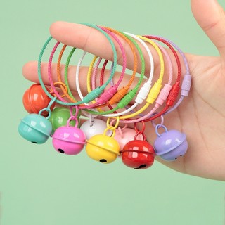 Móc khóa vòng chuông nhiều màu (Vòng 5cm, Chuông 2cm)