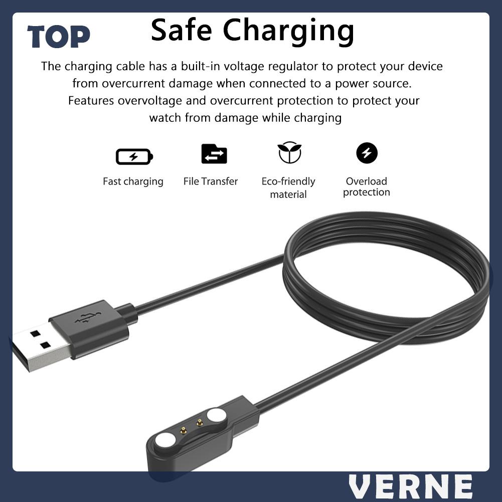Dây Cáp Sạc usb Từ Tính Thay Thế Chuyên Dụng Cho zeblaze vibe 7 pro