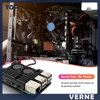 Vỏ Nhôm Làm Mát Không Quạt Kép Cho raspberry pi 3 model b +