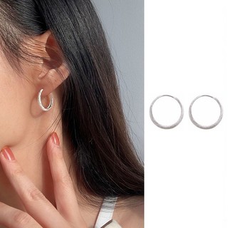 Bông tai mạ bạc hình dải ngân hà lấp lánh phong cách hàn quốc