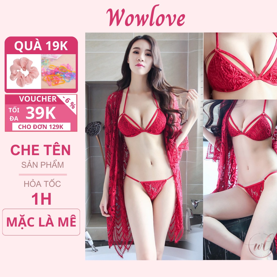 Đồ lót ren phong cách Bohemian treo SEXY gợi cảm cho nữ Nội y nữ ren | BigBuy360 - bigbuy360.vn