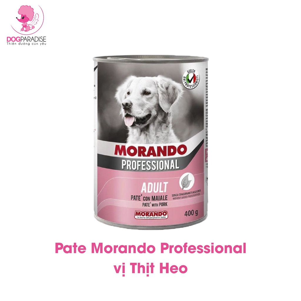 Pate Morando cho chó có 4 vị - Dogparadise.vn
