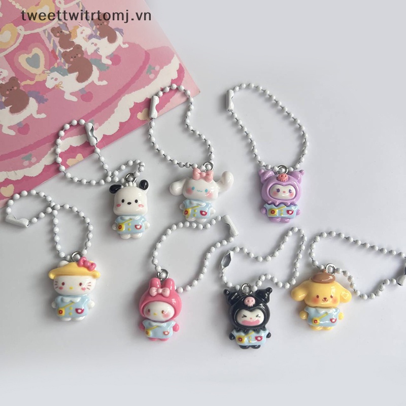 Tomj kawaii Dây Đeo Điện Thoại Hoạt Hình mymelody pachacco cinnamoroll Cho Cặp Đôi vn