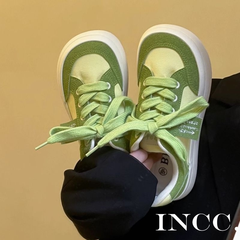 Giày thể thao nữ JIBEIS JIBEISI FYD2390VW7 37Z230912 đáy dày thoáng khí xu hướng thời trang mới 2023