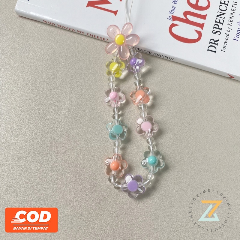 Thời Trang Dây Đeo Điện Thoại Bằng acrylic Hình Nơ / Trái Tim Đính Hạt Ngọc Trai Dễ Thương