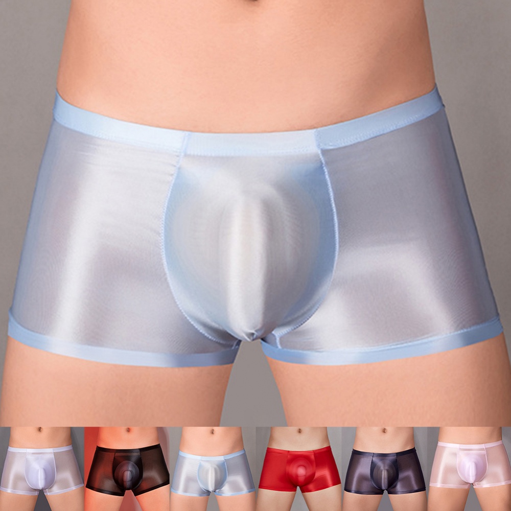 Quần Lót boxer Lưng Thấp Mịn Màng Hợp Thời Trang Cho Nam