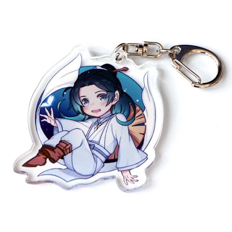 Hoạt Hình Hai Chiều Truyện Tranh Triển Lãm Ngụy Yinglan Trạm Giang Thành Wangxian Tiangong Acrylic Hoạt Hình Mặt Dây Chu