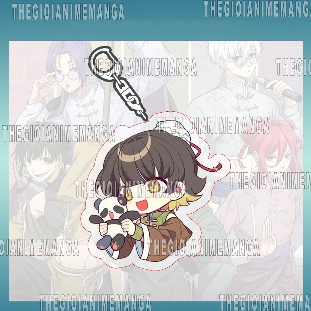 Móc khóa BLUE LOCK ver TRUNG HOA in hình anime chibi mica acrylic phụ kiện dễ thương