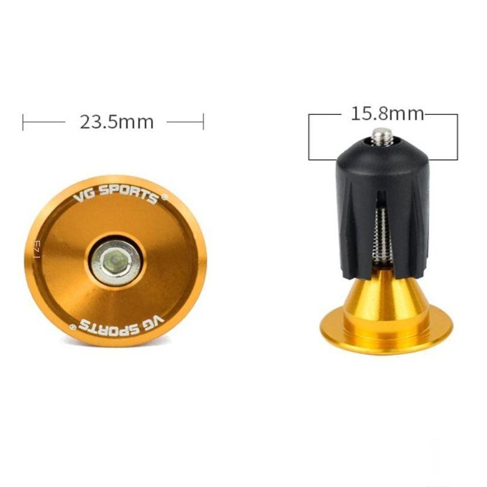 1 Cặp Nút Gắn Tay Lái Xe Đạp mtb Nhiều Màu Sắc