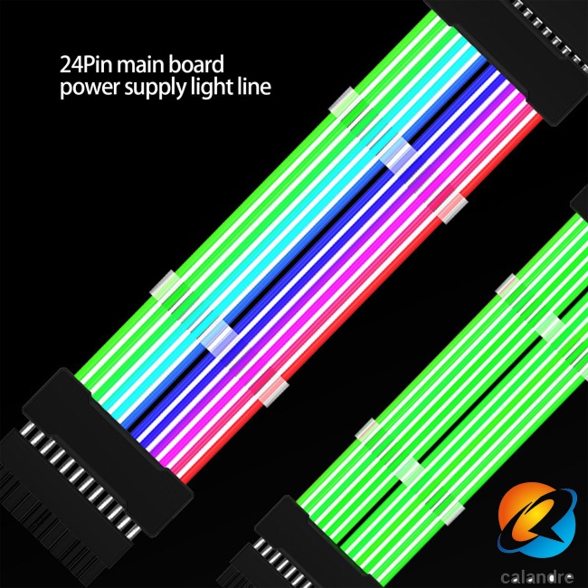 Dây Cáp Nguồn Đèn Rgb 5v 24pin / 2X8Pin / 3X3Pin Chuyên Dụng Cho Máy Tính