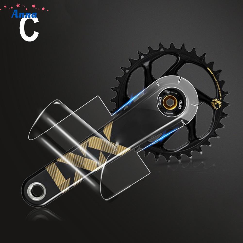 Crank sticker Adhesive TPH film High quality Durable Bicycle Protector