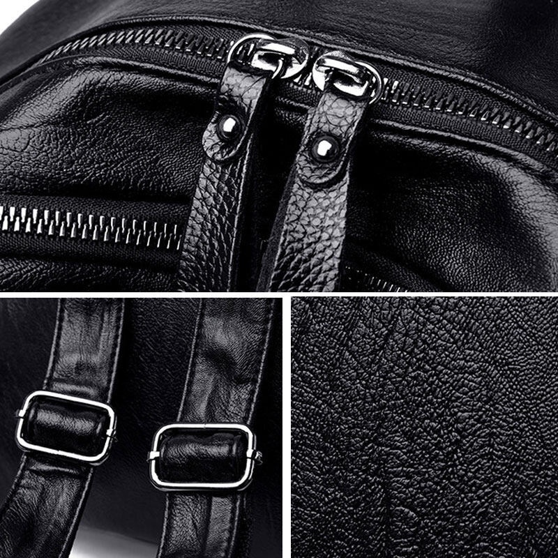 Ba Lô Da pu Thời Trang Hàn Quốc Dành Cho Nữ