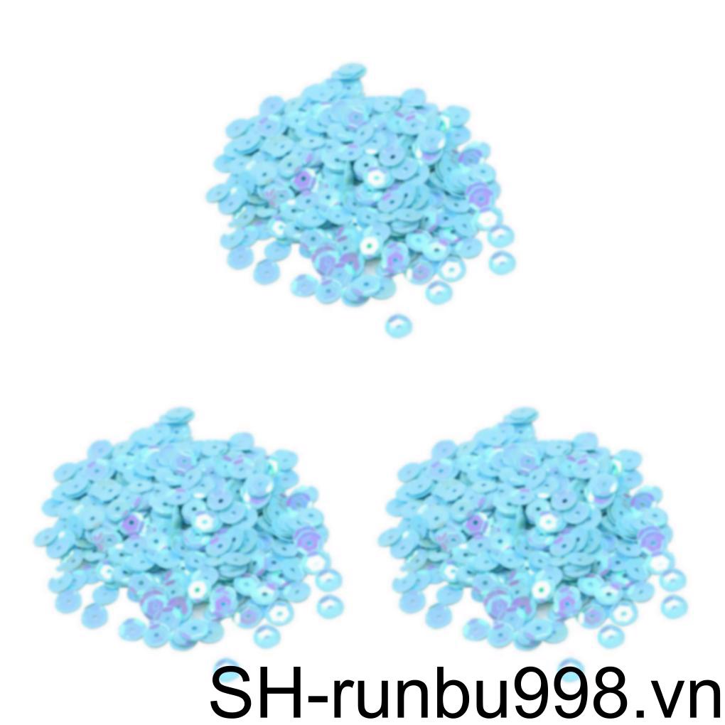 Set 1 / 2 / 3 / 5 400 Hạt Kim Sa Tròn 7mm May Vá Thủ Công