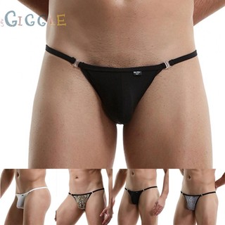 【GIGGLE】Men Briefs Sexy String Thongs Translucent Underwear G-string Jockstrap