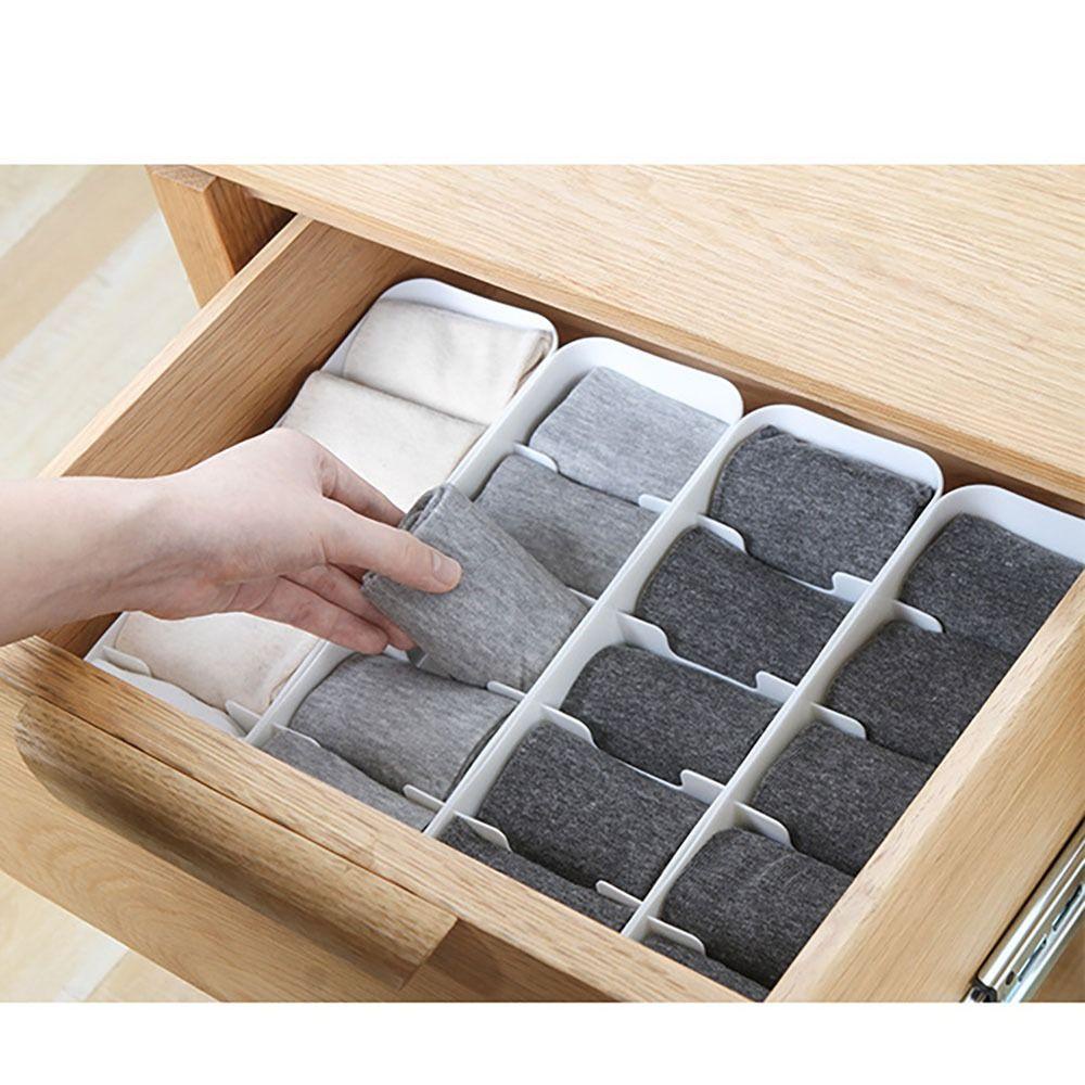UUMIR Hộp Đựng Đồ Lót Chia Ngăn Chống Bụi Chống Ẩm Thân Thiện Với Môi Trường