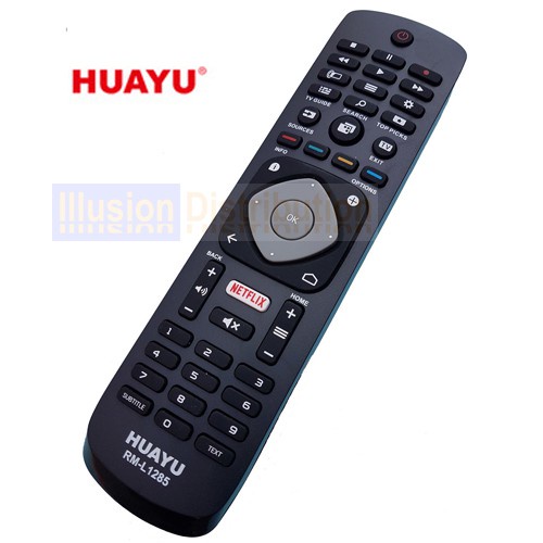 HUAYU RM-L1285 Remote Control (replacement for Philips TV Remote Controller)