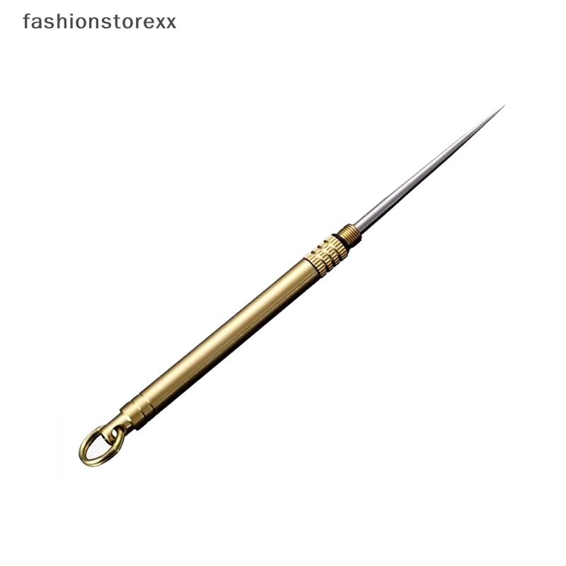 Móc Khóa Sinh Tồn Bằng Titan Hình Tăm Xỉa Răng Độc Đáo