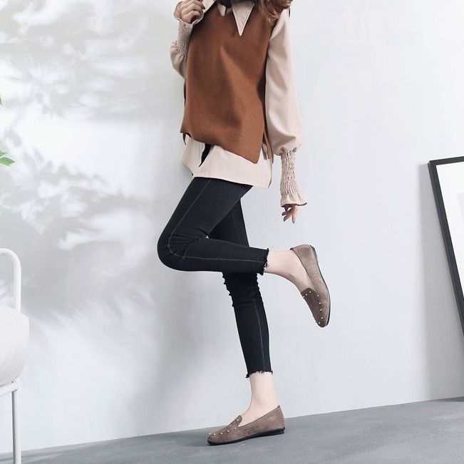 Giày Búp Bê Đế Mềm Thoải Mái Thời Trang Cho Mẹ Bầu 2023