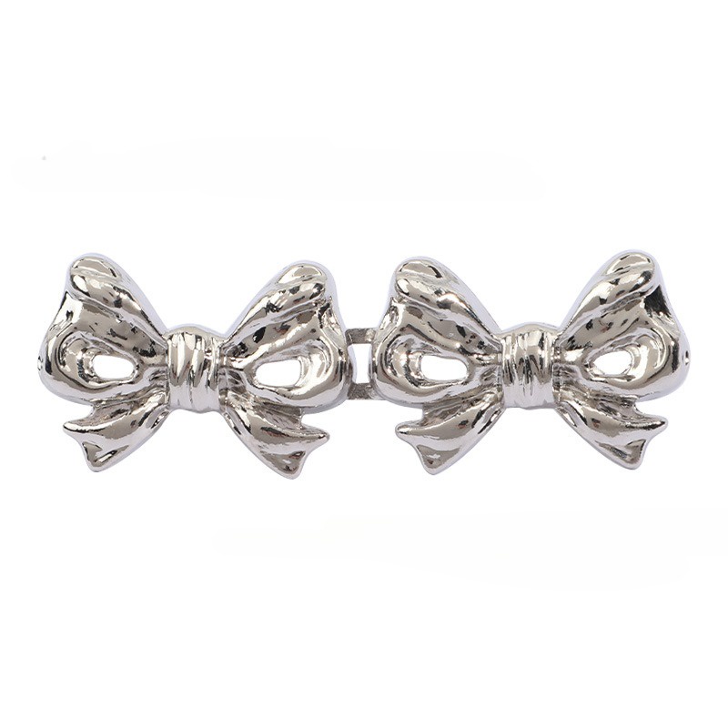 Ahellogirl Chân Váy jeans Xếp Ly Cài Nút Xếp Ly Vô Hình Điều Chỉnh Được