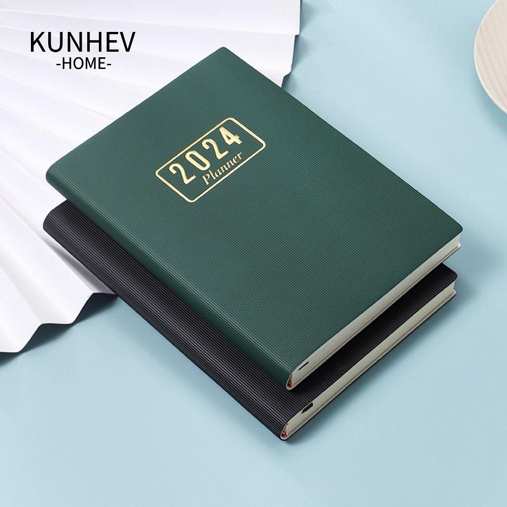KUNHEV Sổ Ghi Chú Lập Kế Hoạch Lịch Lên Kế Hoạch a5 2024