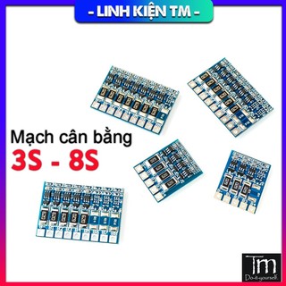 Mạch Cân Bằng Pin Lithium 18650 3.7V 3S Đến 8S