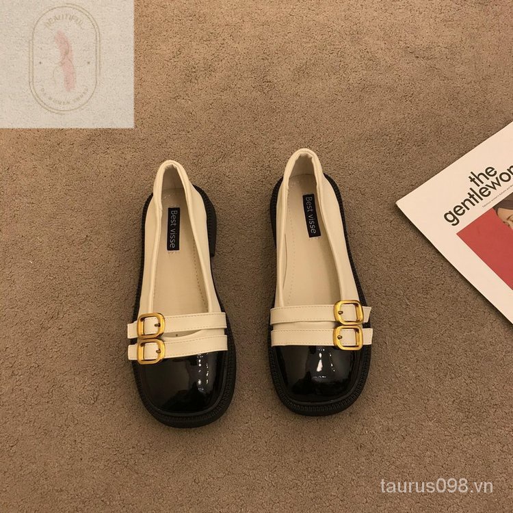 Giày búp bê Cài Khuy Sang Chảnh 2023