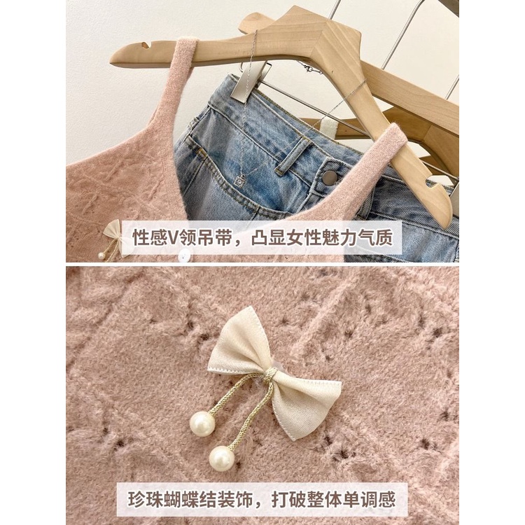 Áo Len Không Tay Thời Trang Xuân Thu Mới Cho Nữ