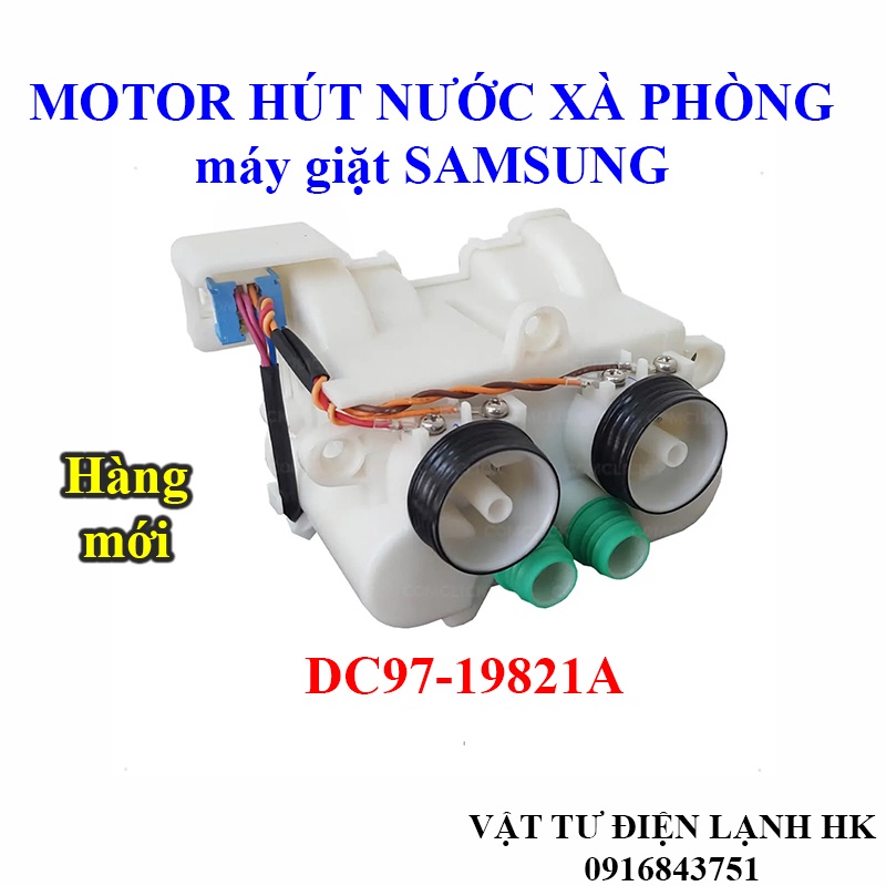 Motor hút nước xà phòng máy giặt SAMSUNG, bơm hút nước giặt xà bông sámsung mô tơ hàng Tốt