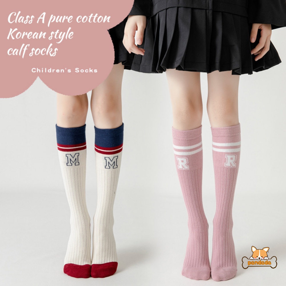 Đôi Vớ cotton DàI MàU SắC Dễ Thương Cho Bé