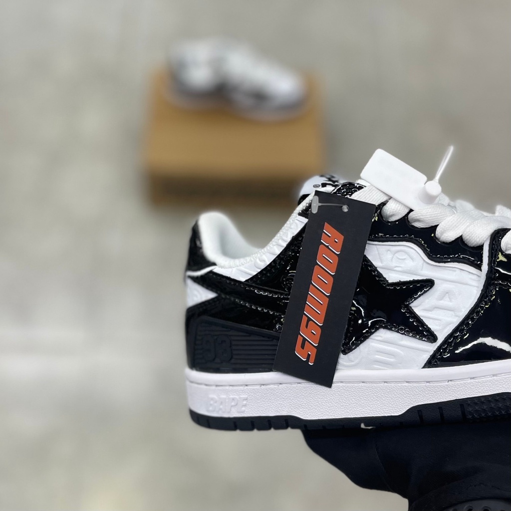 Giày thể thao sneaker  - Sk8 Sta 'Black &amp; White'