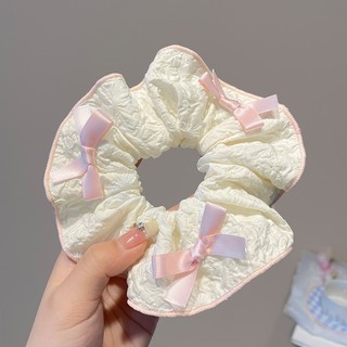 Dây Cột Tóc Co Giãn Đính Nơ Lớn Thời Trang Cho Nữ