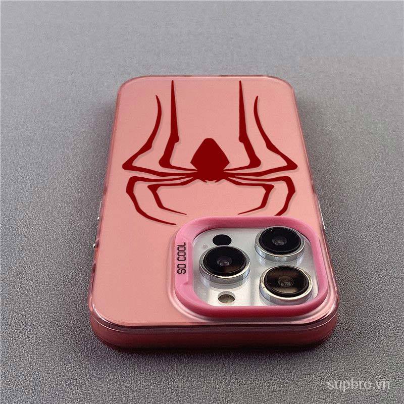Ôp Điện Thoại Hình spiderman Cho iphone 15promax 14promax 15pro 14pro 15 14 13 12 11 pro max 13promax xr xs max 7plus 8plus 12pro 15plus Ốp