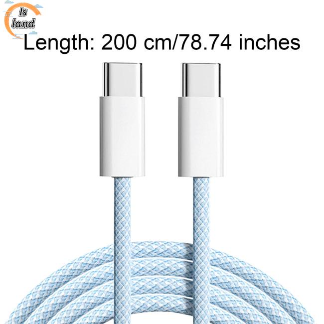 Dây Cáp Sạc Nhanh usb c Sang usb type c 480mbps Dài 1m / 2m Cho laptop / Điện Thoại Thông Minh