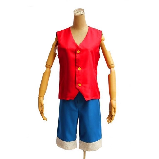 Bộ Trang Phục Hóa Trang Nhân Vật luffy Trong Phim Hoạt Hình one piece Dành Cho Nam