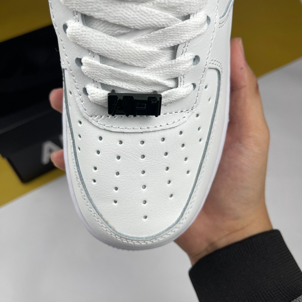 Giày AF1 Low SP Ambush Phantom, AF1 Ambush Trắng Móc Đen -  Than.Shoes