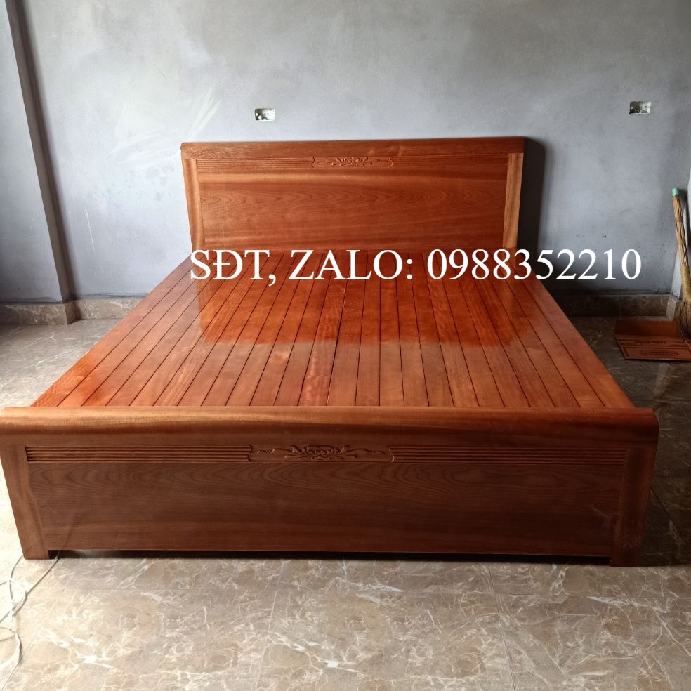 giường ngủ gỗ xoan đào